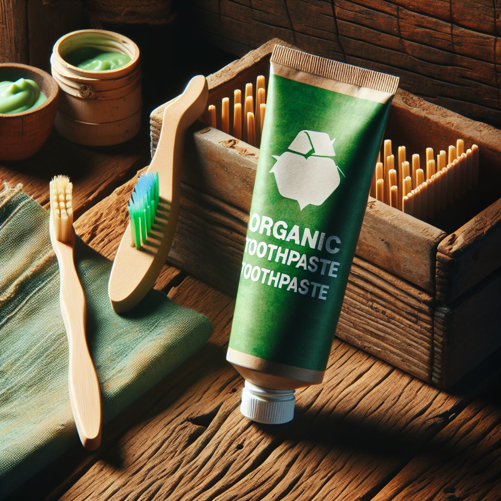 organic toothpaste